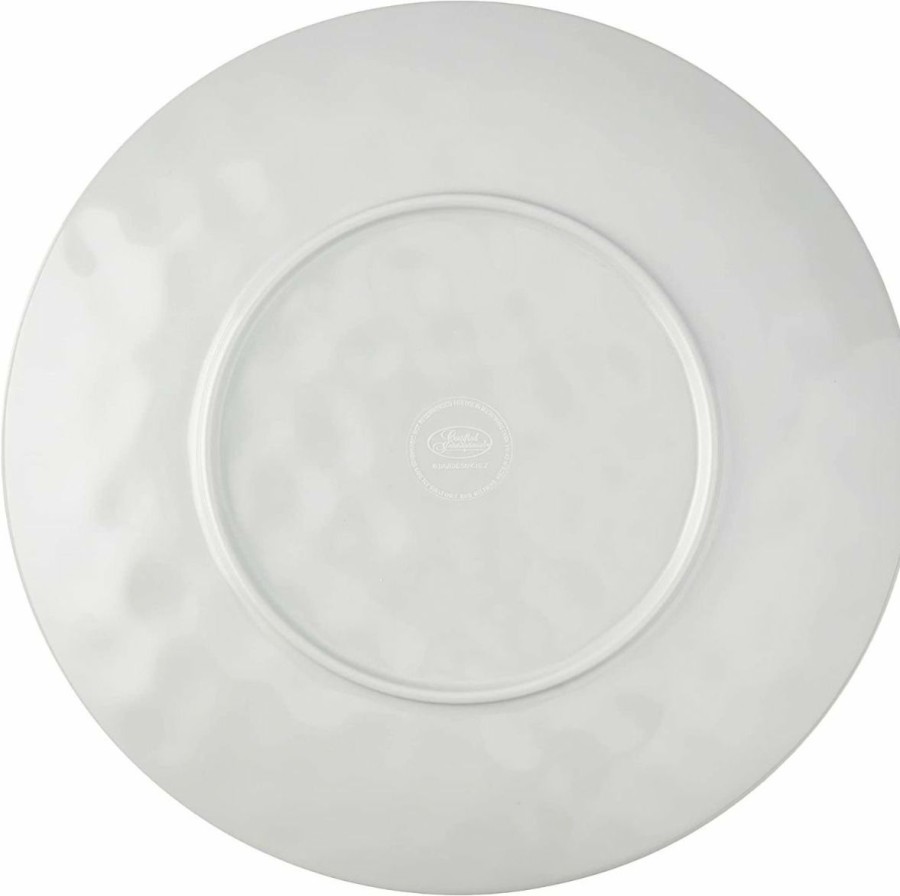 Glassware & Tabletop * | Certified International 9 Melamine Salad Plate | Radiance Cream