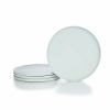 Glassware & Tabletop * | Everything Kitchens Modern Flat 11 Dinner/Charger Plates (Set Of 4) | Stone Gray