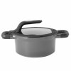 Kitchen * | Berghoff Gem Collection Nonstick 1.9-Qt. Covered Casserole Gray