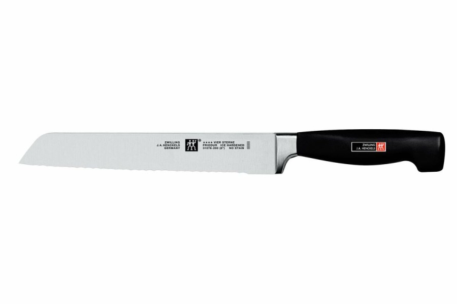 Knives * | Zwilling J.A. Henckels Four Star 8 Scalloped Bread Knife