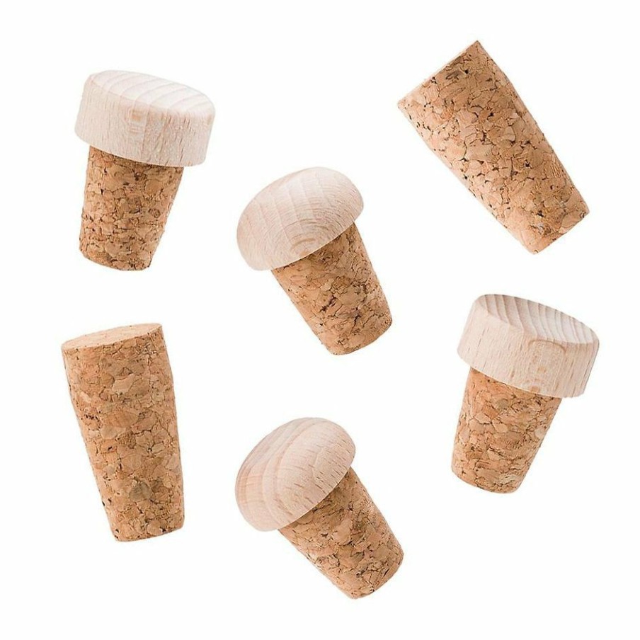 Glassware & Tabletop * | Tablecraft Corks | Pack Of 6