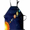 Kitchen * | Ambesonne Space Apron Multi