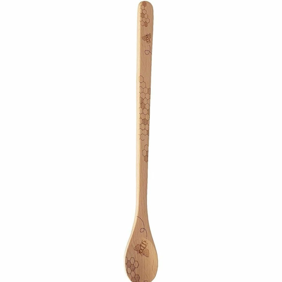 Cooks' Tools * | Talisman Designs 12 Beechwood Tasting Spoon | Honey Bee Collection