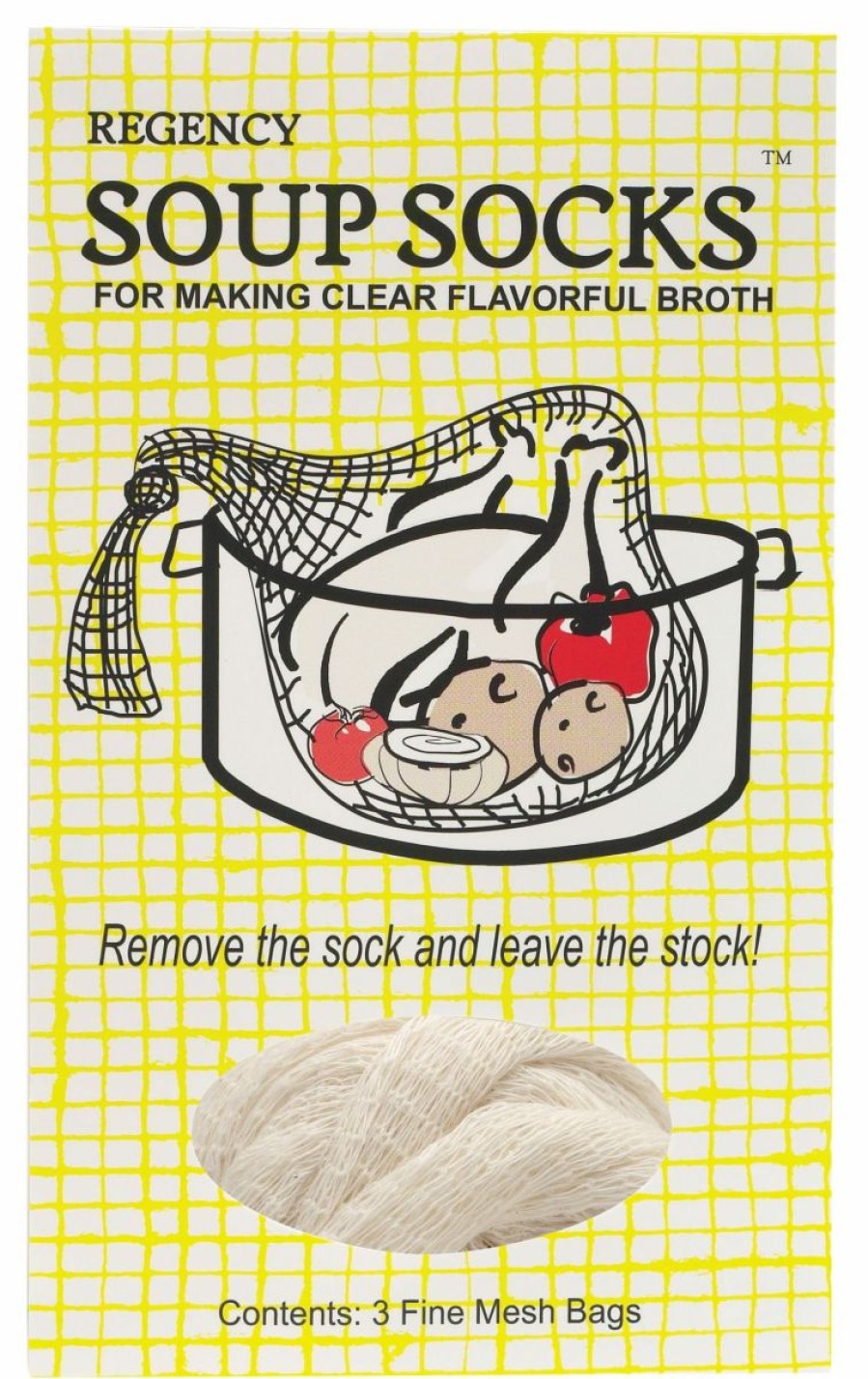 Cooks' Tools * | Harold Import Company Hic Soup Socks- Set Of 3