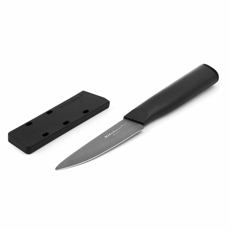 Knives * | Kitchenaid Non-Electrics Kitchenaid Classic Ceramic 3.5 Paring Knife | Black