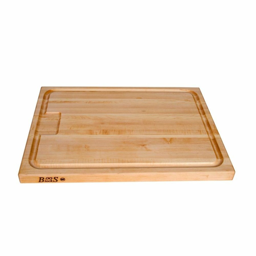 Knives * | John Boos Au Jus Cutting Board Maple 20 X15