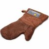 Glassware & Tabletop * | Fox Run Outset Brown Leather Grill Mitt