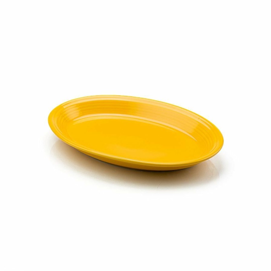 Glassware & Tabletop * | Fiesta 13.6 Large Oval Serving Platter | Daffodil