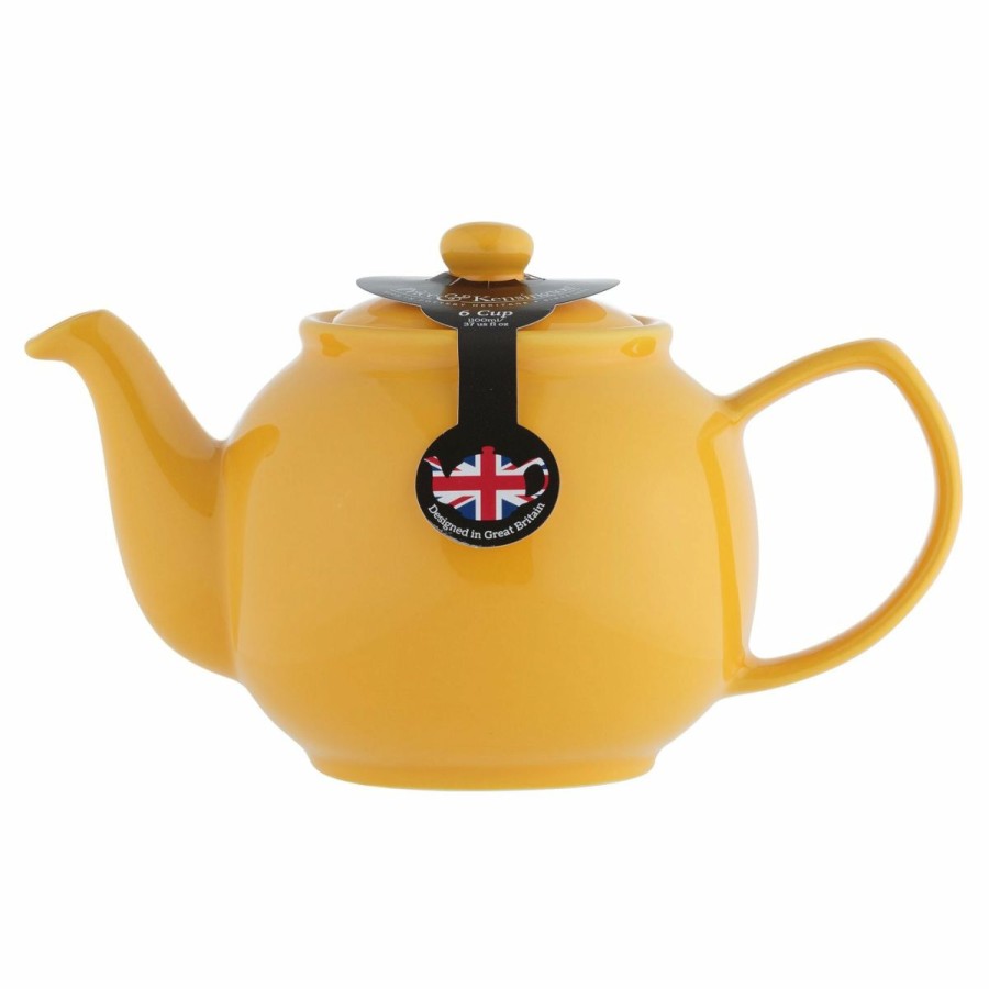 Glassware & Tabletop * | Price & Kensington 6-Cup Teapot | Mustard