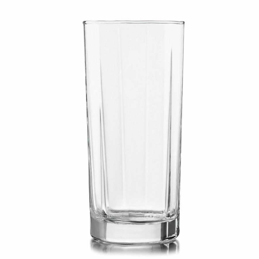 Glassware & Tabletop * | Libbey Facets 14.4Oz Cooler Glasses | Set Of 8