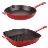 Kitchen * | Berghoff Neo 2-Pc. 10 Fry Pan And 11 Grill Pan Cast Iron Set