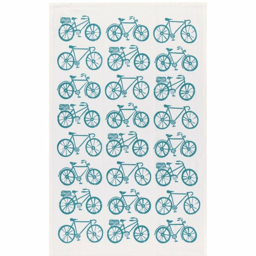 Glassware & Tabletop * | Danica Brands Now Designs By Danica Floursack Dishtowels (Set Of 2) | Peacock Bicycles