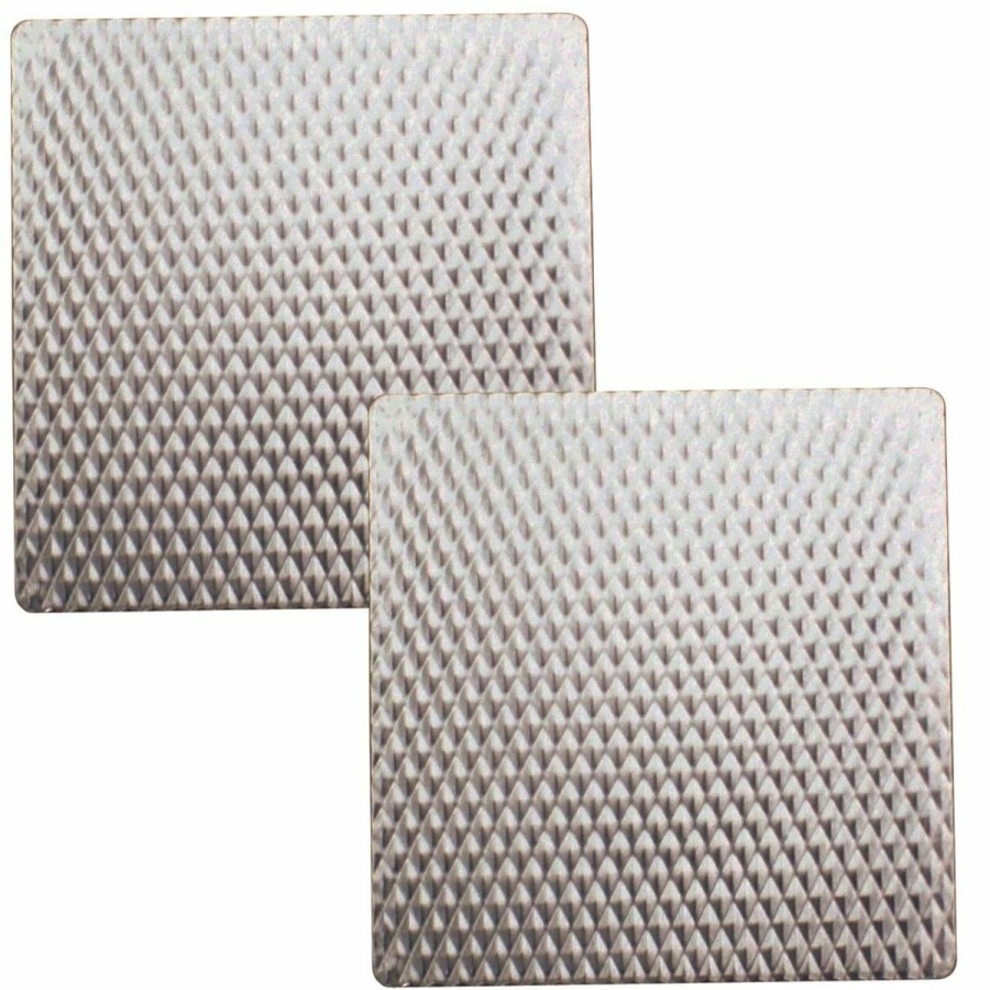 Glassware & Tabletop * | Range Kleen Silverwave 7 X 7 Hot Pads (2-Pack) | Silver