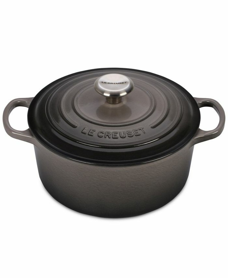 Kitchen * | Le Creuset Signature Enameled Cast Iron 4.5 Qt. Round French Oven