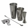 Glassware & Tabletop * | Mercer Barfly Basic Set | Gun Metal Black