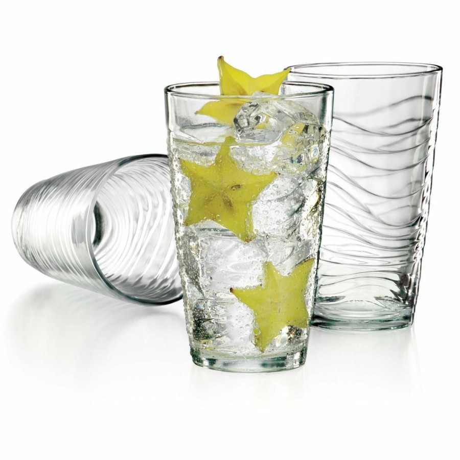 Glassware & Tabletop * | Libbey Orbita 18.1Oz Cooler Glasses | Set Of 12