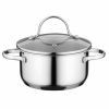 Kitchen * | Berghoff Comfort 18/10 1.7-Qt. Covered Casserole Stainless Steel