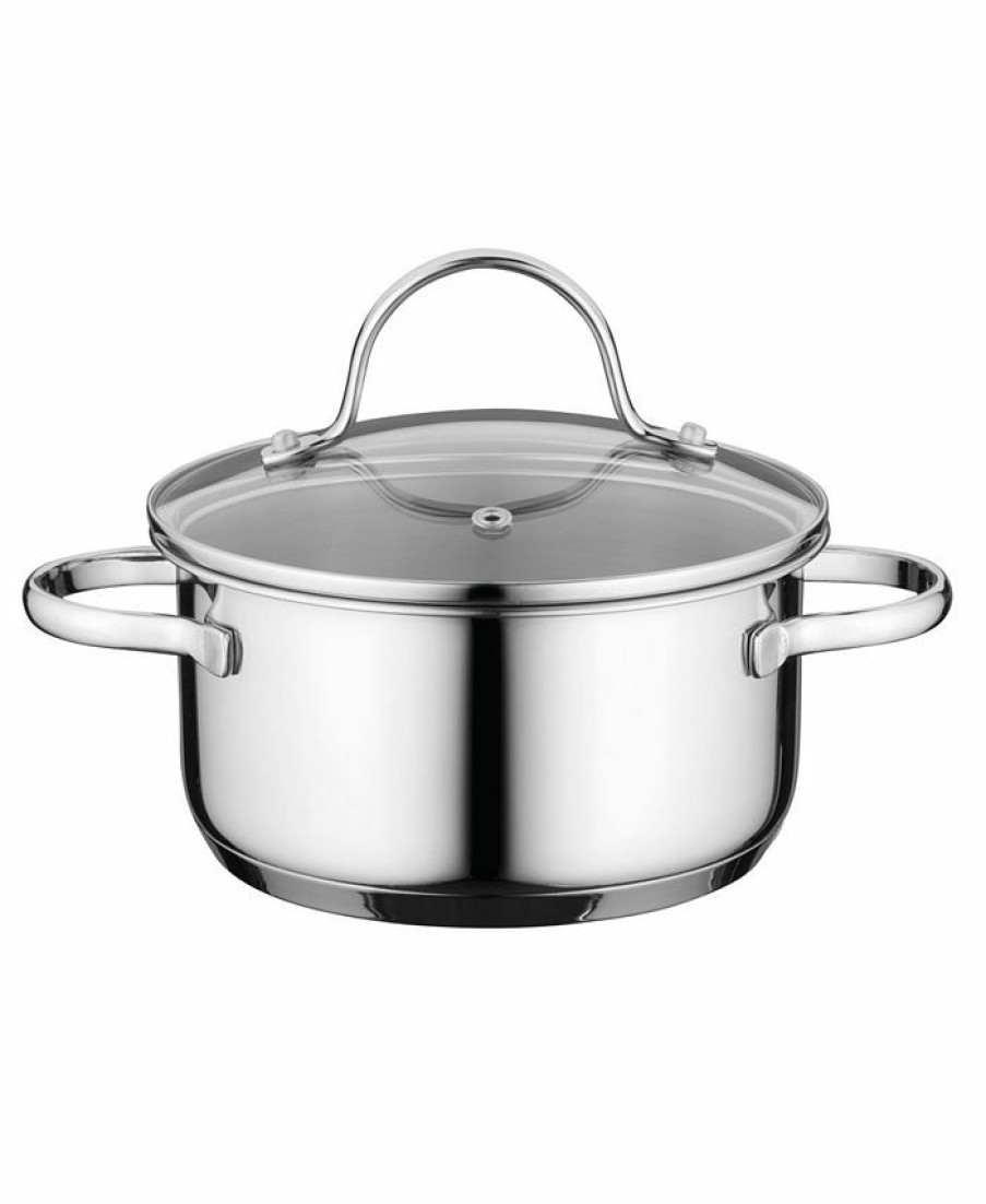 Kitchen * | Berghoff Comfort 18/10 1.7-Qt. Covered Casserole Stainless Steel