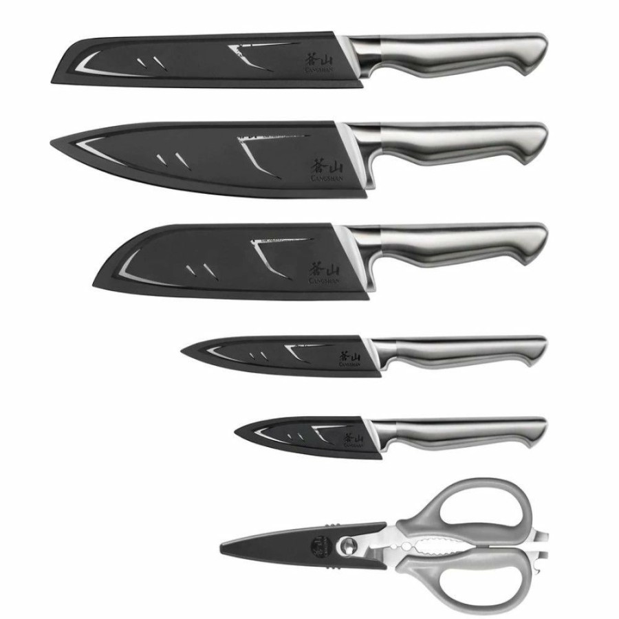 Knives * | Cangshan Cutlery Sanford Series 6-Piece Knife Set