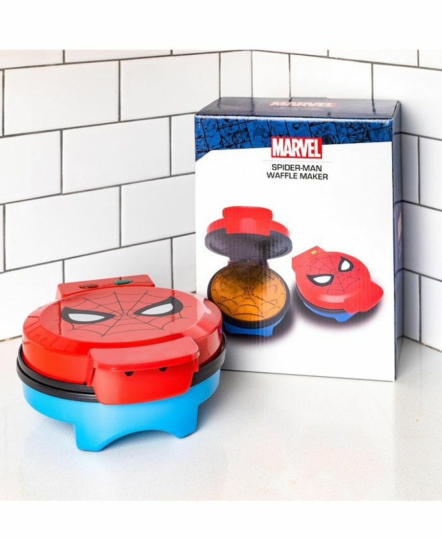 Kitchen * | Uncanny Brands Marvel Spiderman Waffle Maker Multi