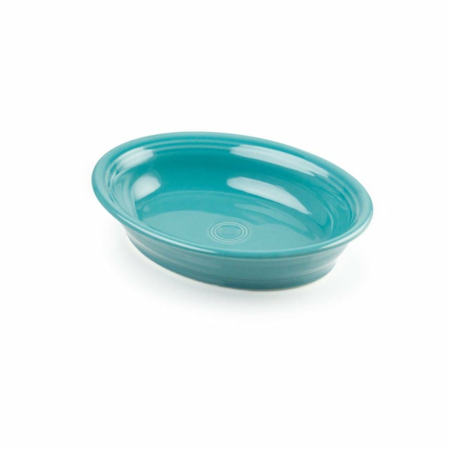 Glassware & Tabletop * | Fiesta 40Oz Oval Vegetable Bowl | Turquoise