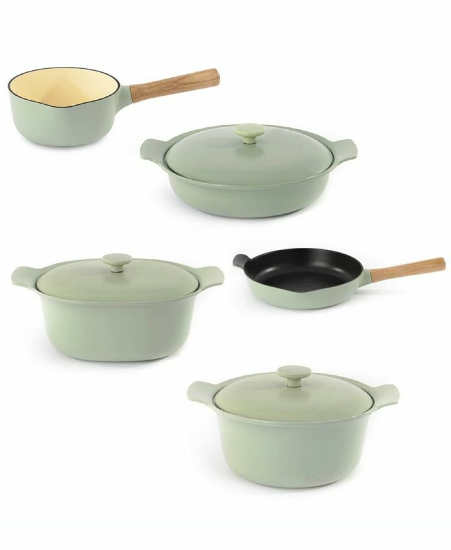 Kitchen * | Berghoff Ron Cookware Set, 8 Pieces Green