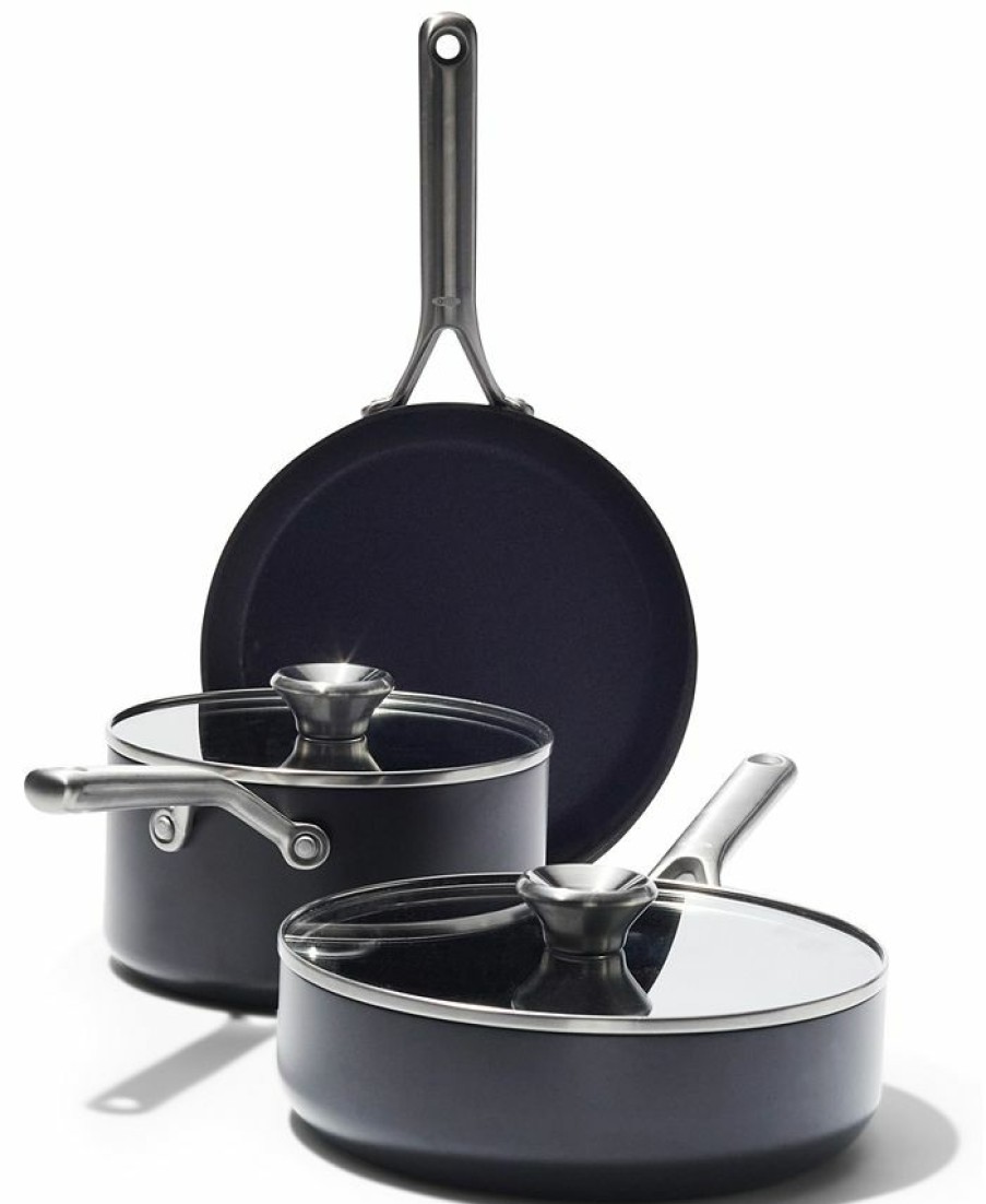 Kitchen * | Oxo Professional Ha 5-Pc. Ceramic Nonstick Cookware Set