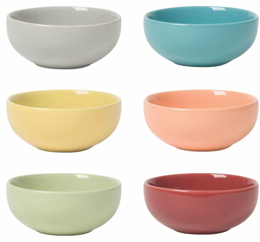 Glassware & Tabletop * | Danica Brands Now Designs By Danica 2Oz Pinch Bowls (Set Of 6) | Canyon