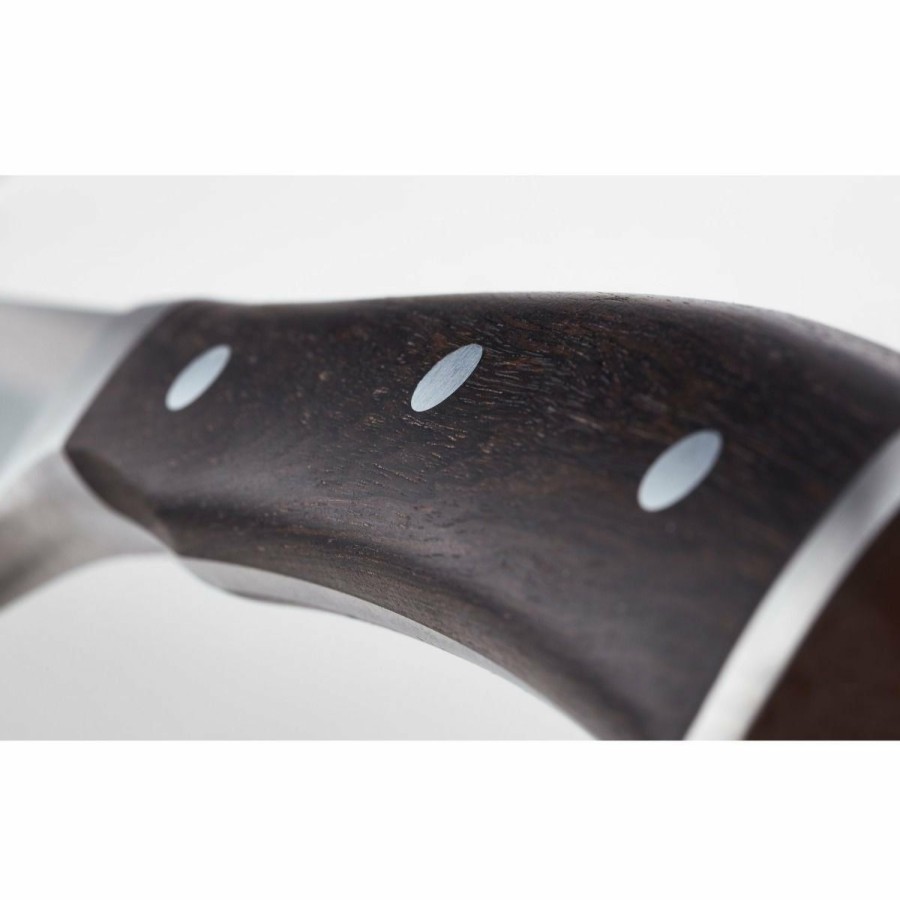 Knives * | Wusthof Cutlery Wusthof Ikon Blackwood 4.5 Steak Knife