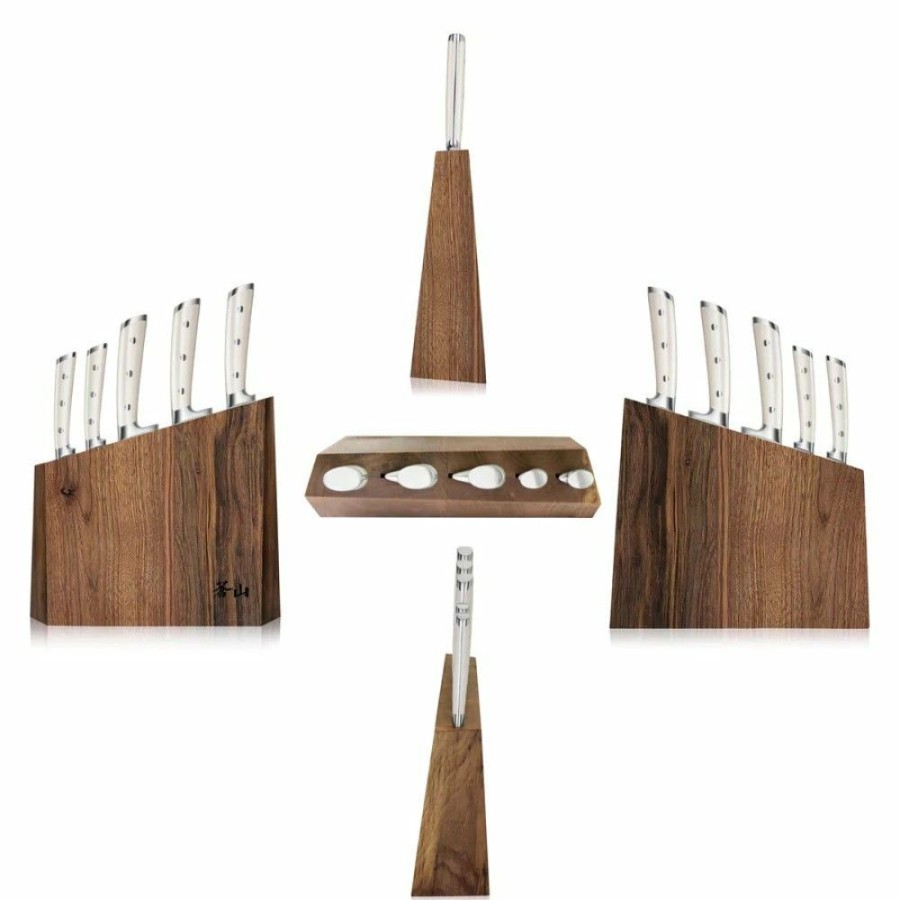 Knives * | Cangshan Cutlery S1 Series 6-Piece Knife Block Set