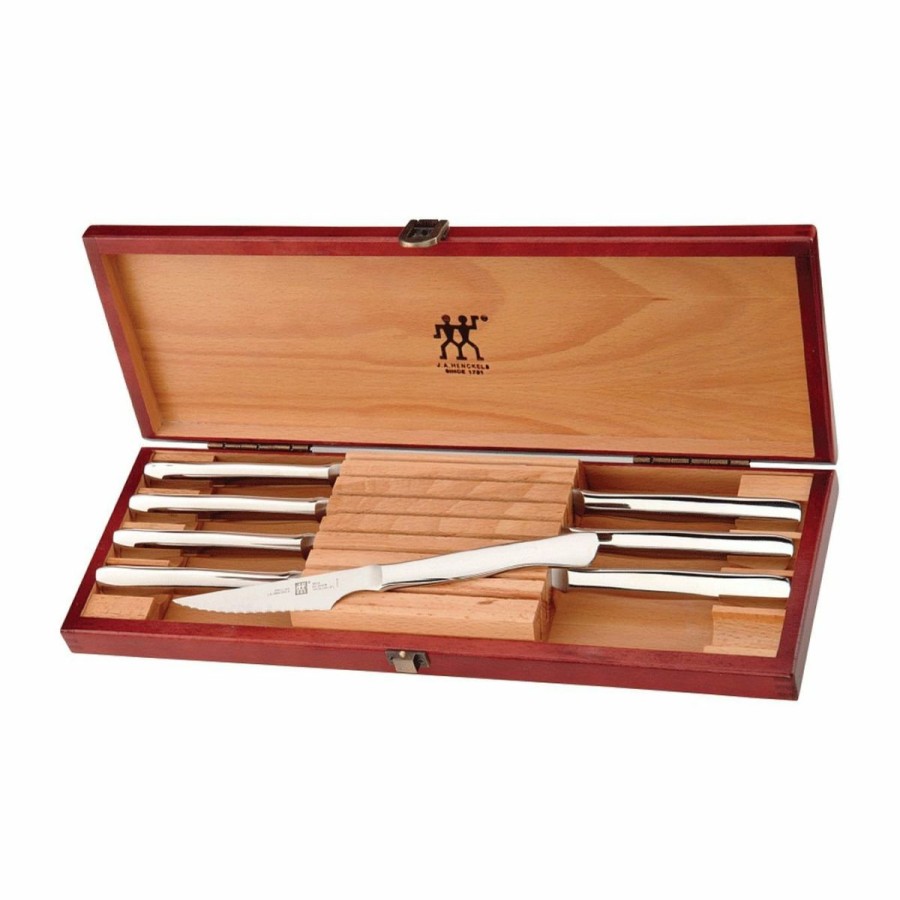 Knives * | Zwilling J.A. Henckels Twin 8Pc Steak Knife Set W/ Box