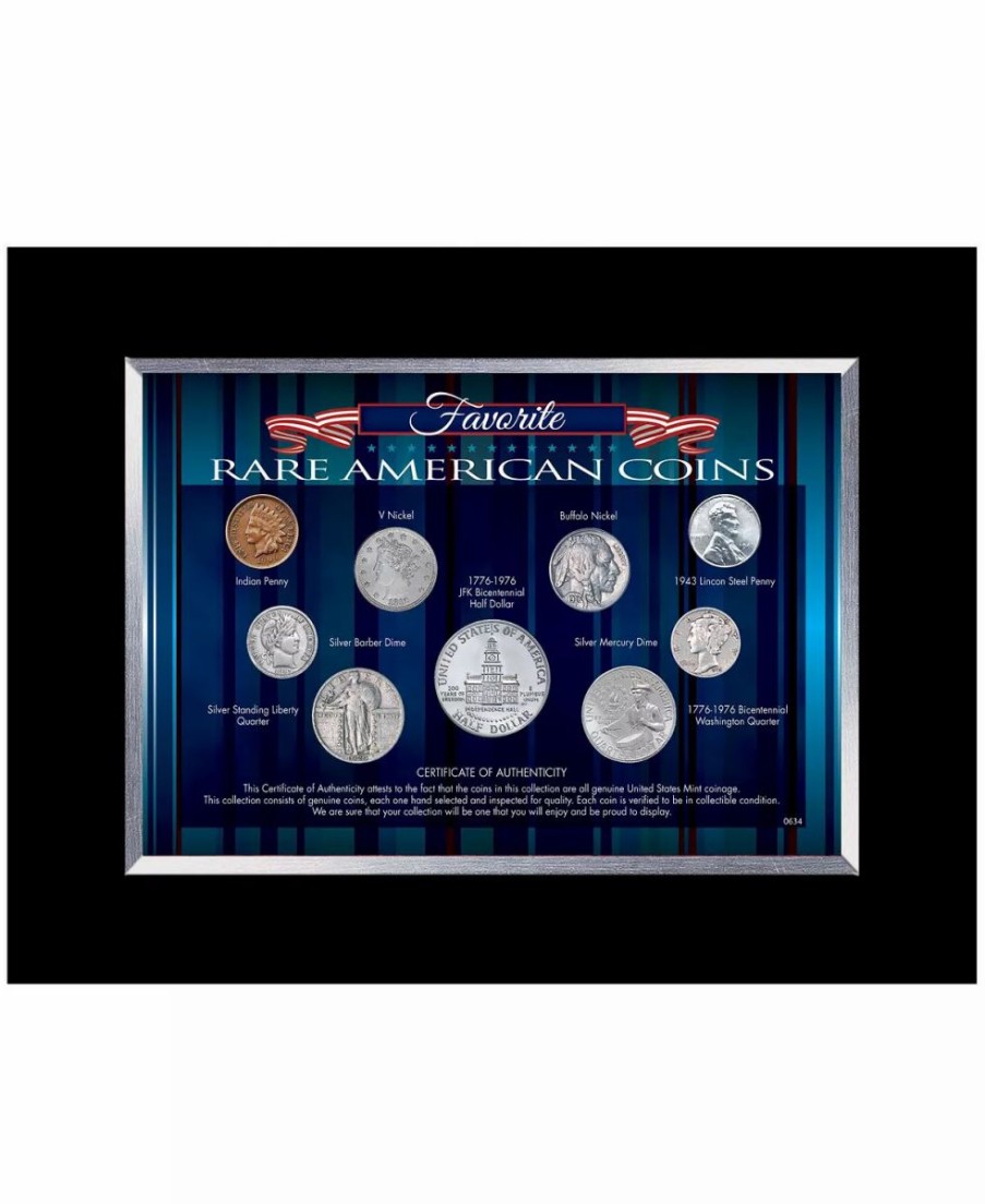 Misc_Gifts * | American Coin Treasures Favorite Rare American Coins Multi