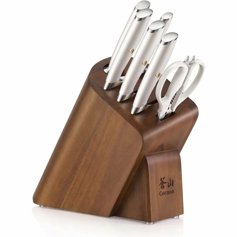 Knives * | Cangshan Cutlery L1 Series 7-Piece Knife Block Set