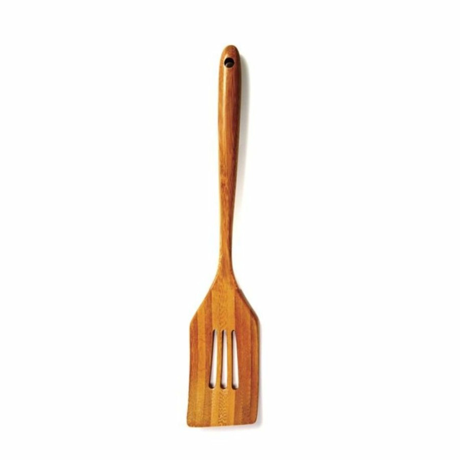 Cooks' Tools * | Norpro 12 Bamboo Slotted Spatula