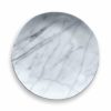 Glassware & Tabletop * | Tarhong Melamine Tabletop 10.5 Round Dinner Plate | Carrara Marble