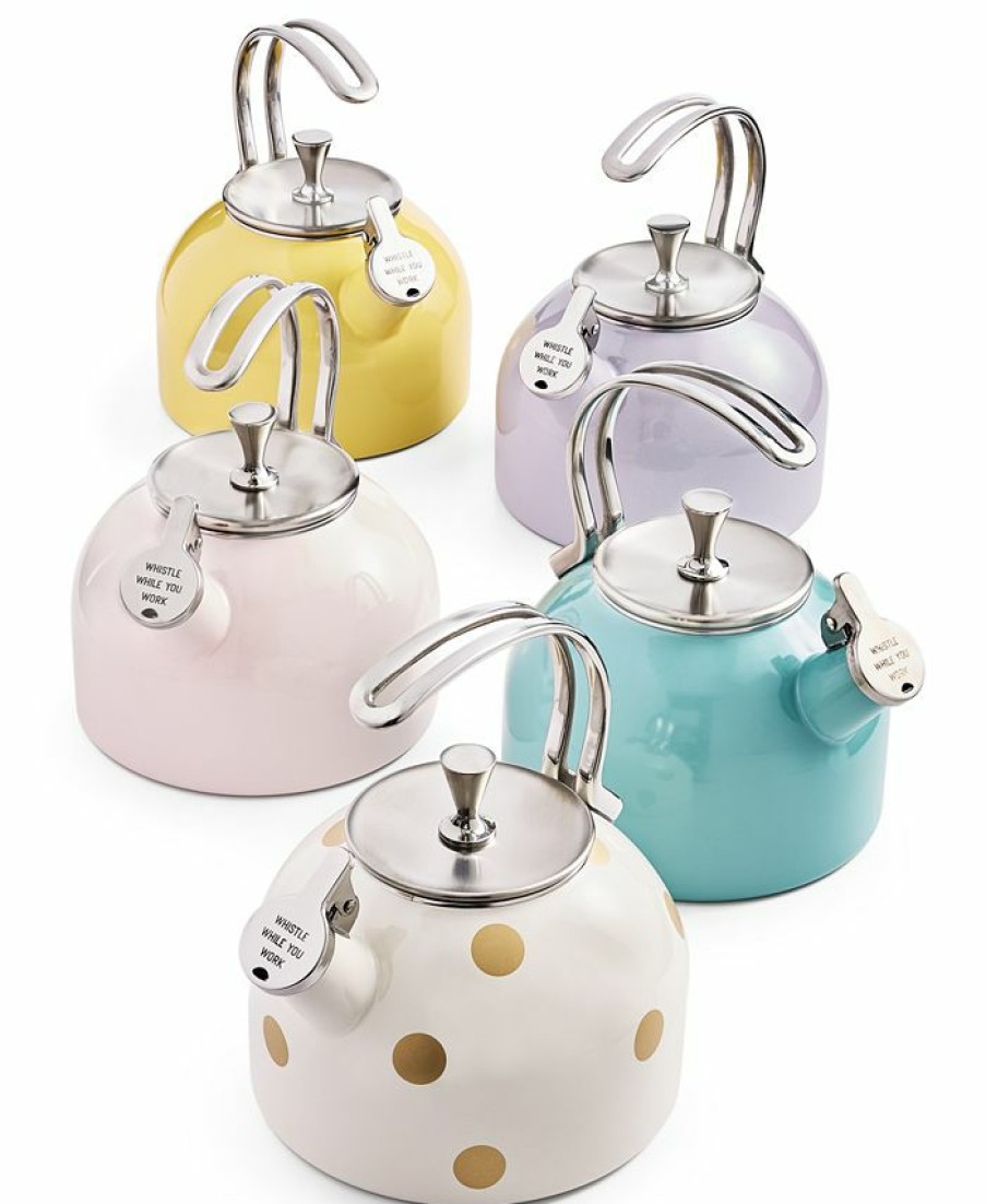 Kitchen * | Kate Spade New York Tea Kettle Collection Turquoise