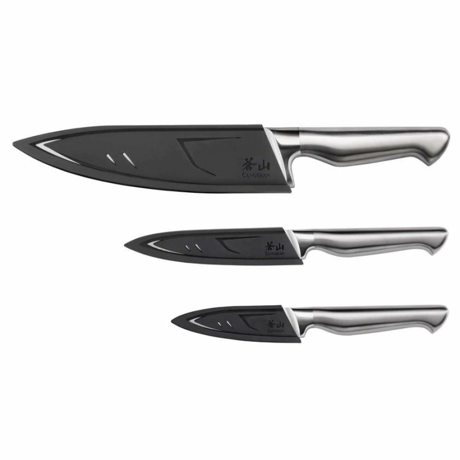 Knives * | Cangshan Cutlery Sanford Series 3-Piece Starter Set