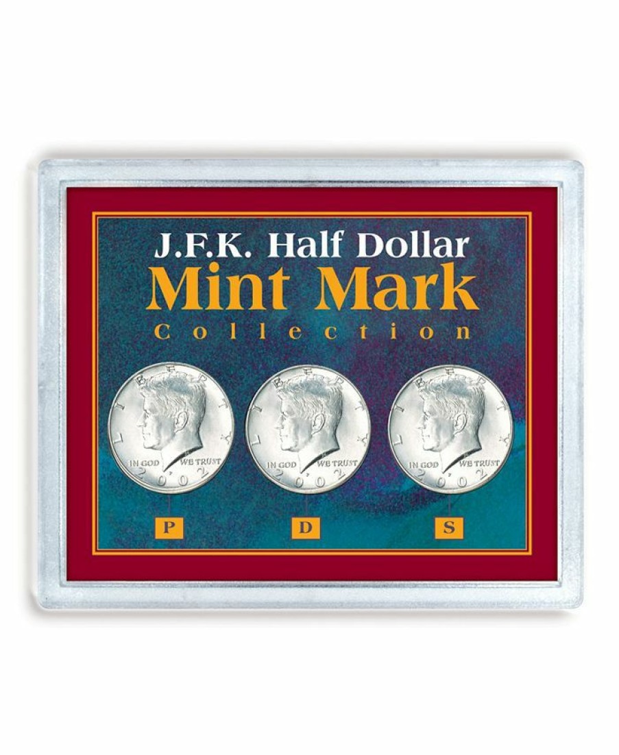 Misc_Gifts * | American Coin Treasures Jfk Half Dollar Mint Mark Collection Multi