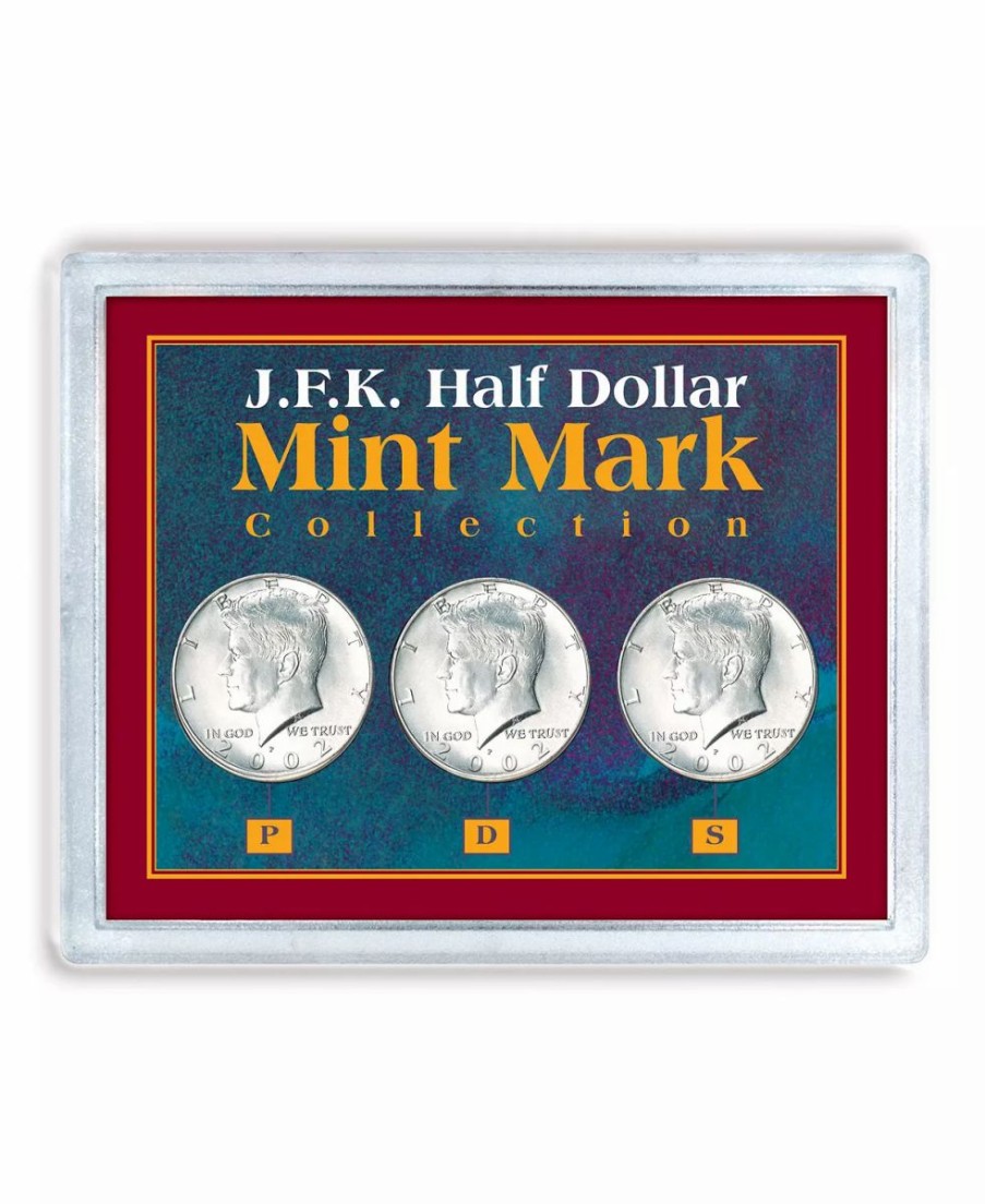 Misc_Gifts * | American Coin Treasures Jfk Half Dollar Mint Mark Collection Multi