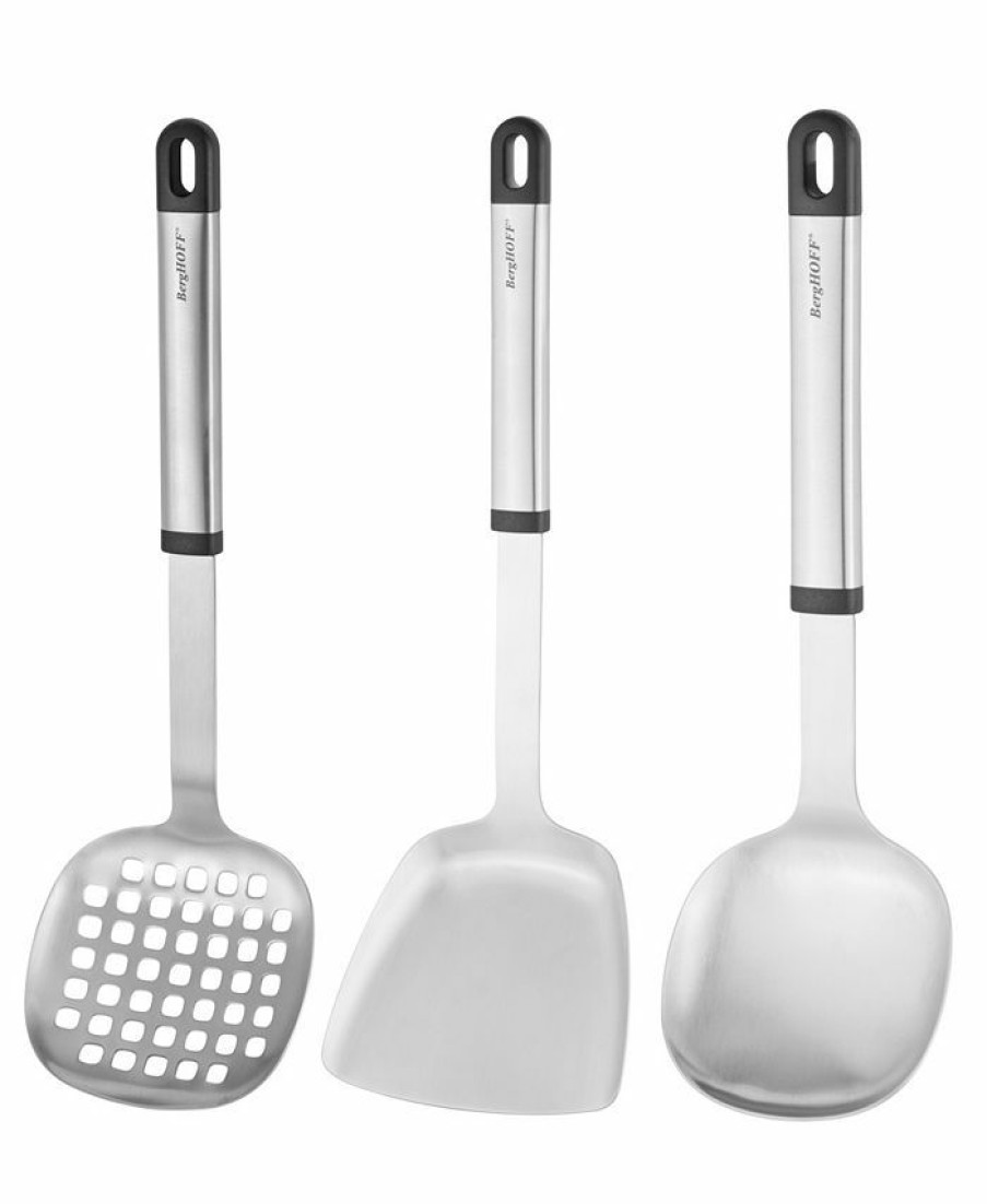 Kitchen * | Berghoff Essentials Collection 3-Pc. Asian Prep Set Stainless Steel