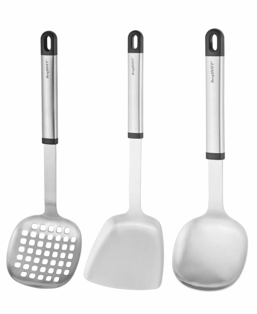 Kitchen * | Berghoff Essentials Collection 3-Pc. Asian Prep Set Stainless Steel