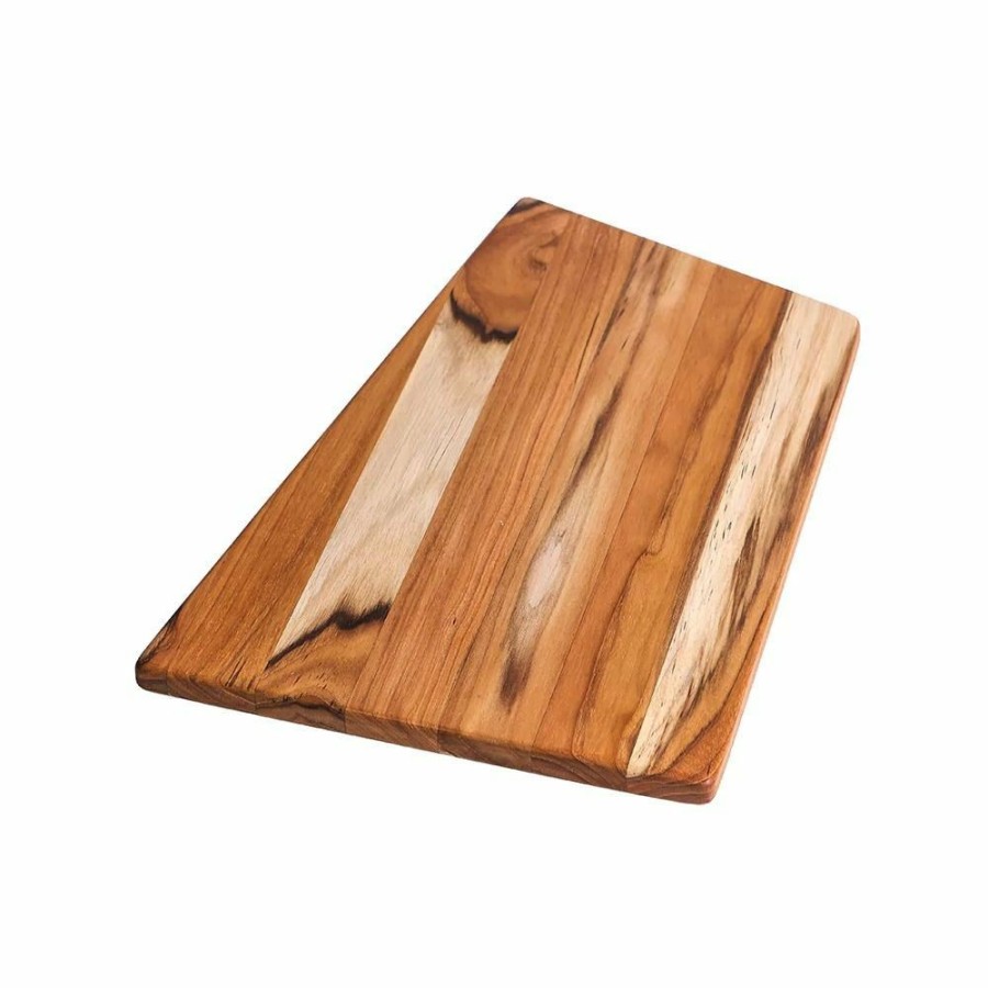 Glassware & Tabletop * | Teakhaus Trapeze Edge Grain Cutting/Serving Board | 14 X 10 X .55