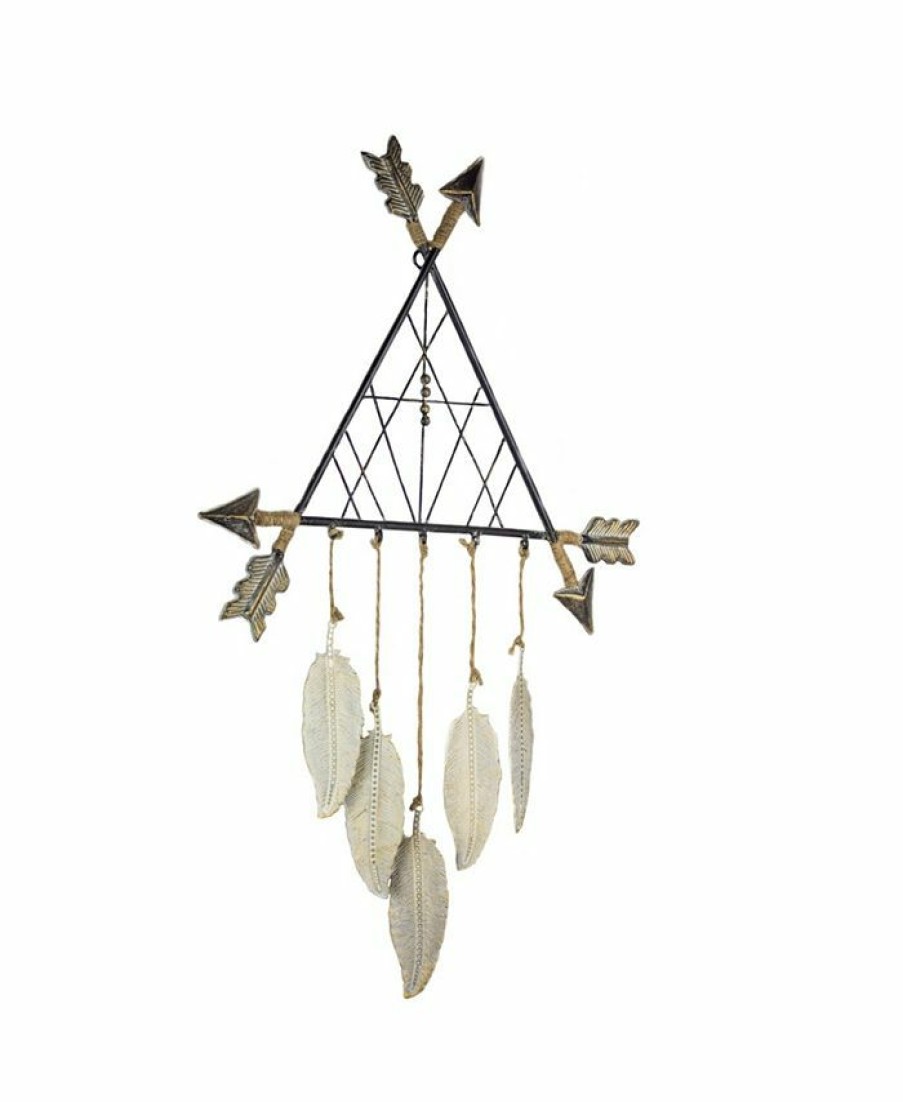 Misc_Gifts * | Crystal Art Gallery Merican Art Decor Arrow Tee Pee Dreamcatcher Charcoal