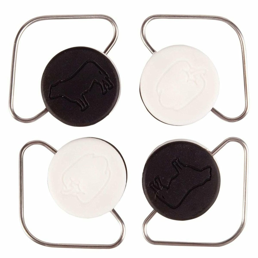 Cooks' Tools * | Dreamfarm Chobs Non-Slip Chopping Board Feet| Black / White