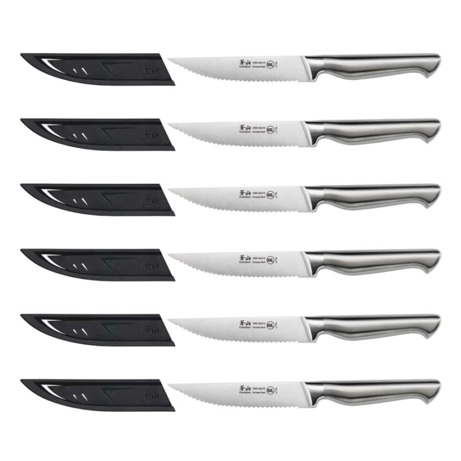 Knives * | Cangshan Cutlery Sanford Series 6-Piece Steak Knife Set