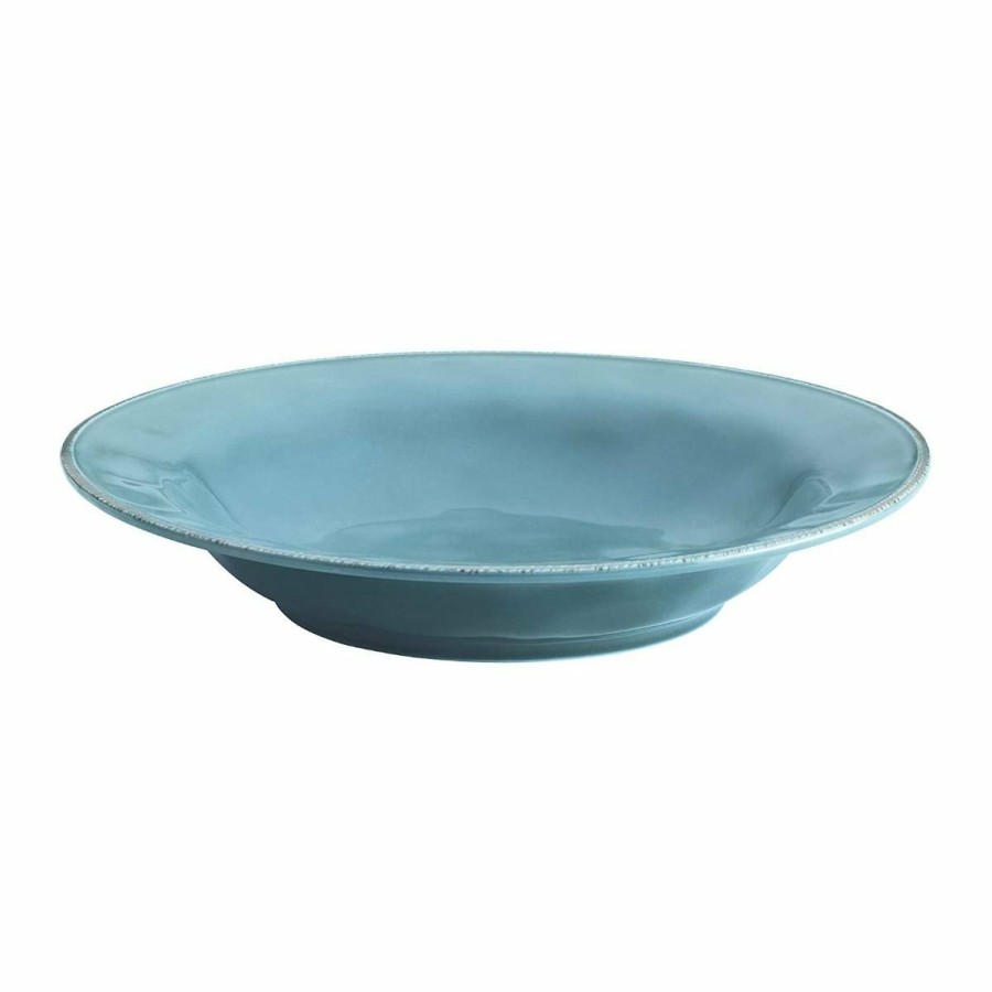 Glassware & Tabletop * | Rachael Ray Cucina Collection 14 Round Serving Bowl | Agave Blue