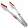 Cooks' Tools * | Kuhn Rikon Scallop Locking Tongs Red