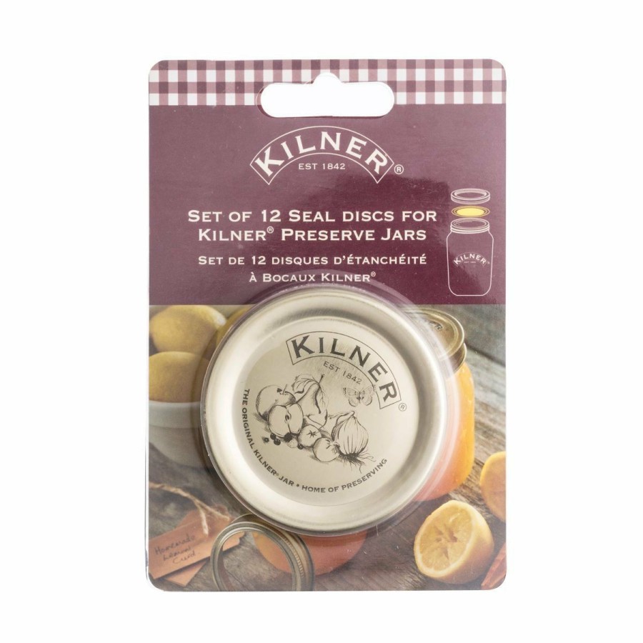 Cooks' Tools * | Kilner Canning Lid Seals | Set Of 12