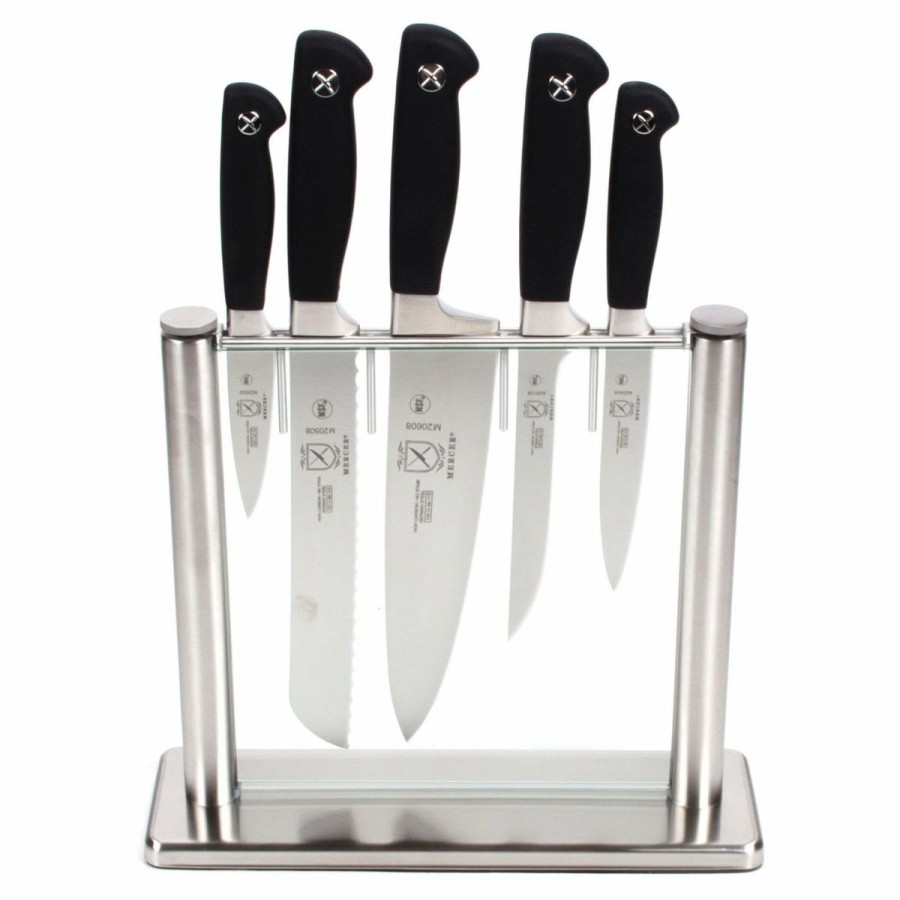 Knives * | Mercer Cutlery Mercer Genesis Knife Set Glass 6 Piece Set