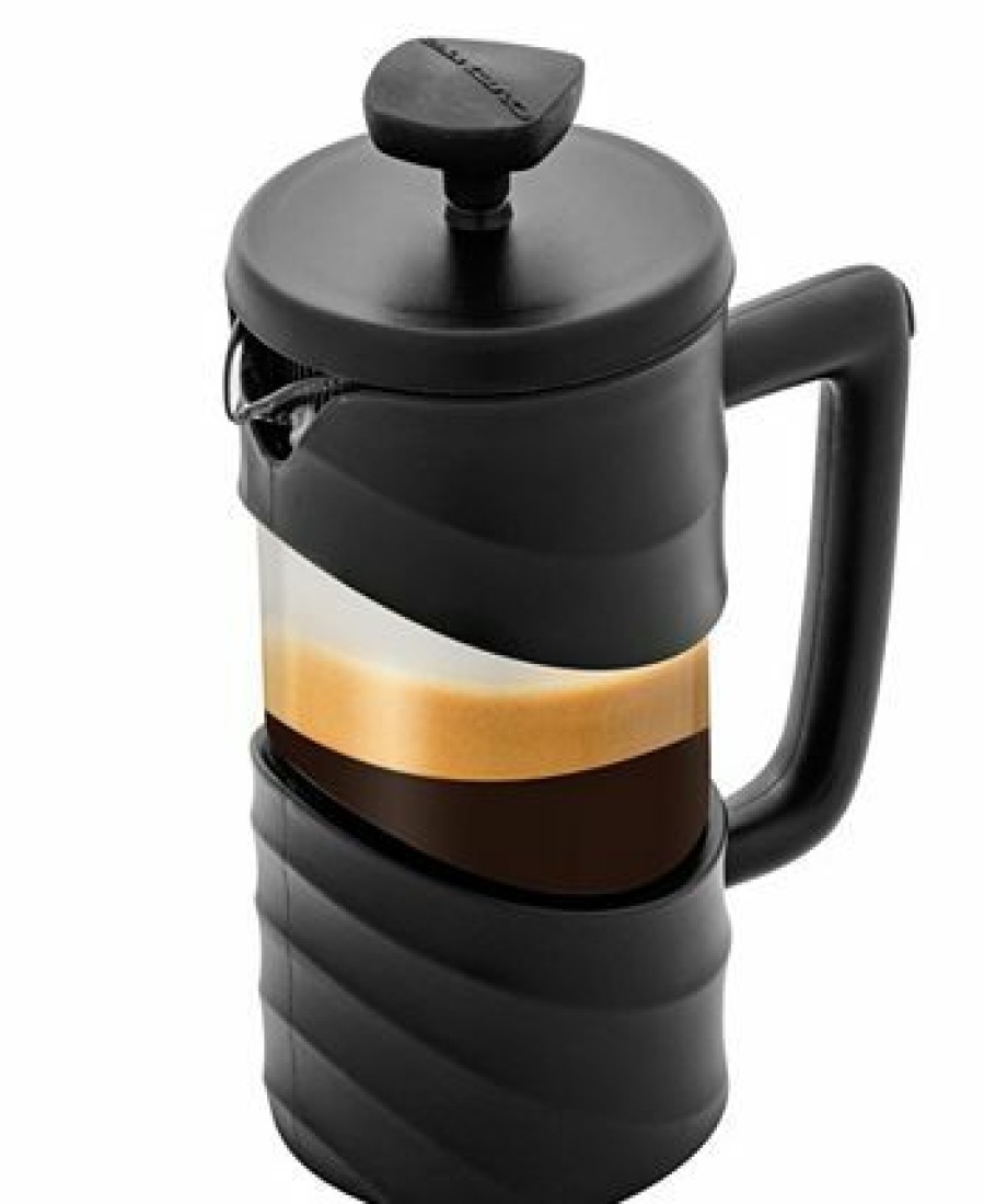 Kitchen * | Ovente French Press Coffee Tea Expresso Maker, 12 Oz Black